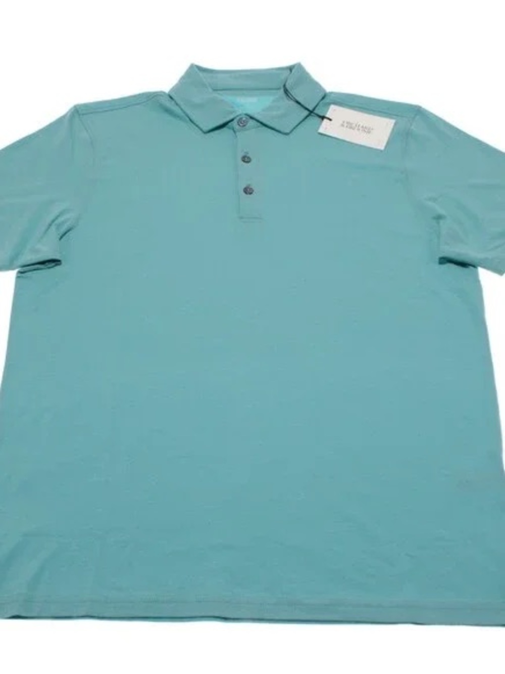 Orchard & Broome Aqua Stretch Polo. NWT. Size: L. Retail: $125. Price: $69.